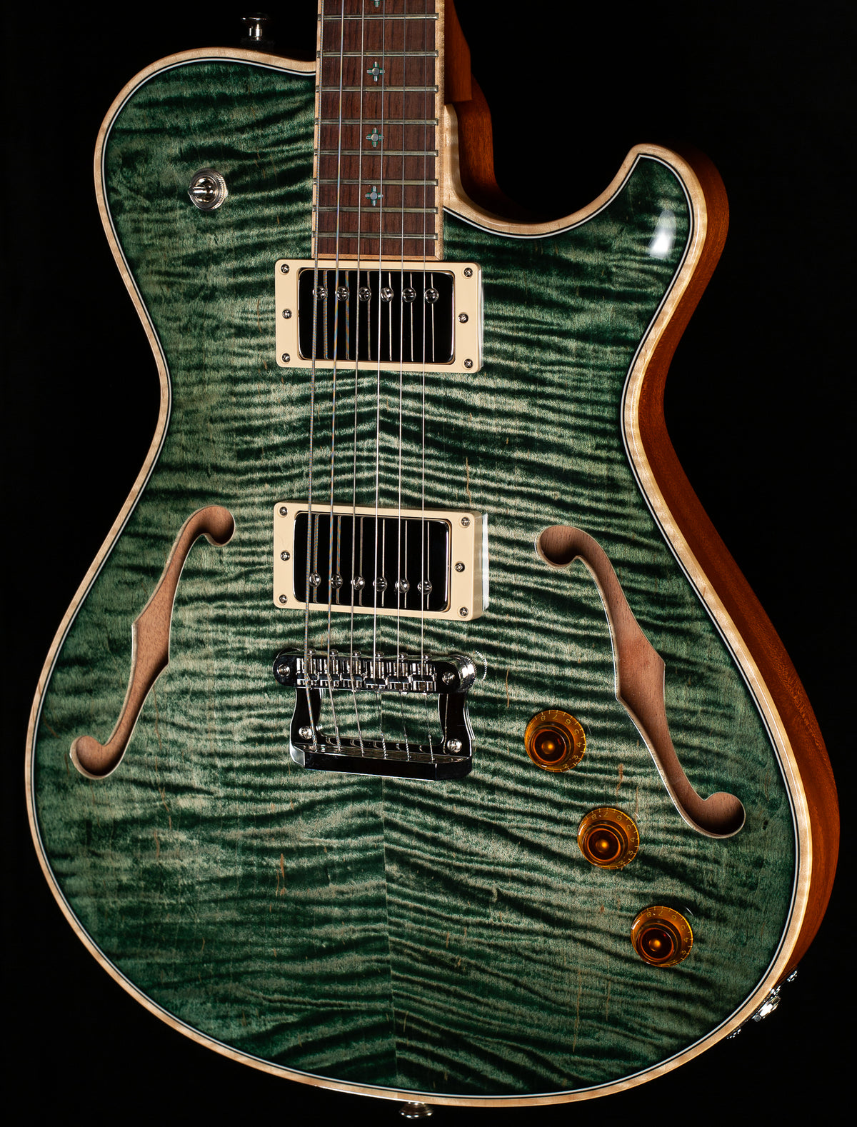 Knaggs Influence Chena Navajo Sun Jade Burst 15th Anniversary T1 Maple Top (466)