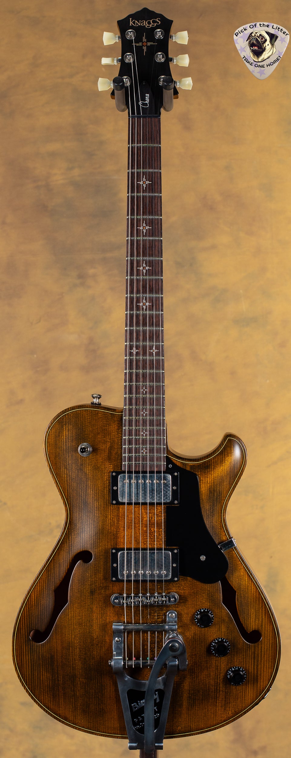 2025 Knaggs Chena Bigsby Old Violin Burst