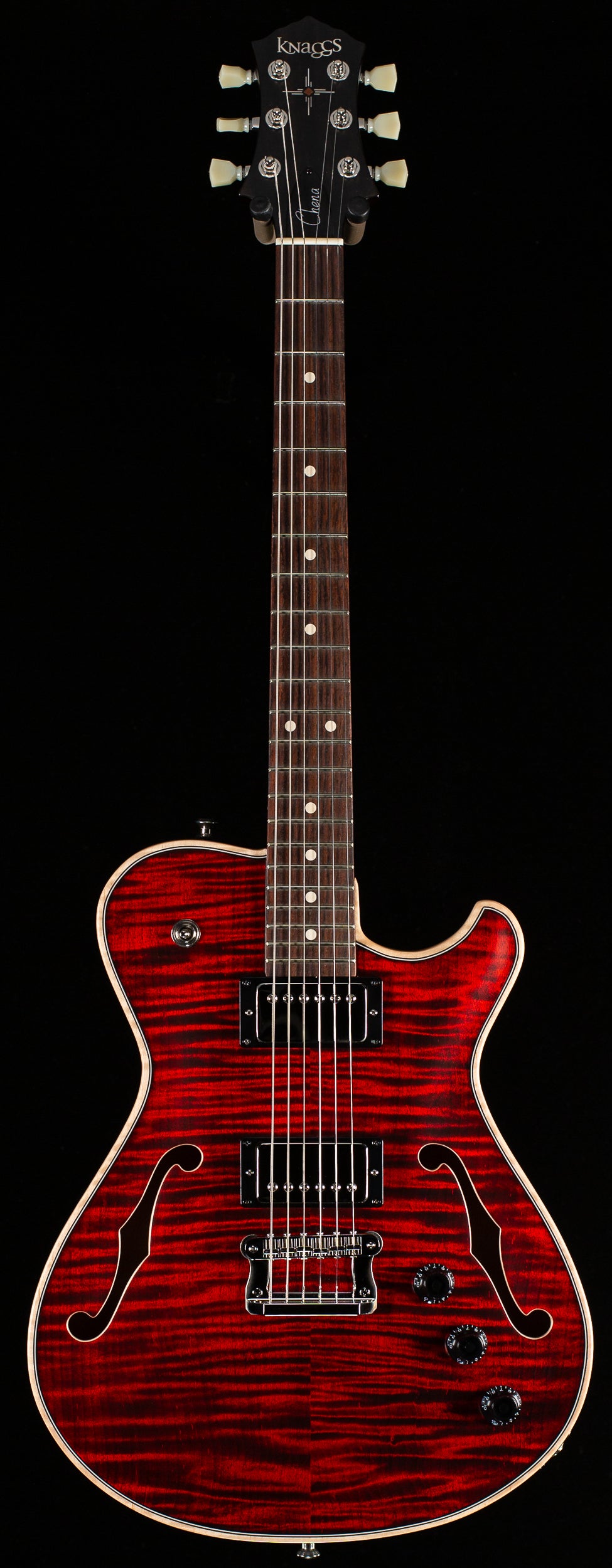 Knaggs Influence Chena Burgundy T2 Maple Top (473)