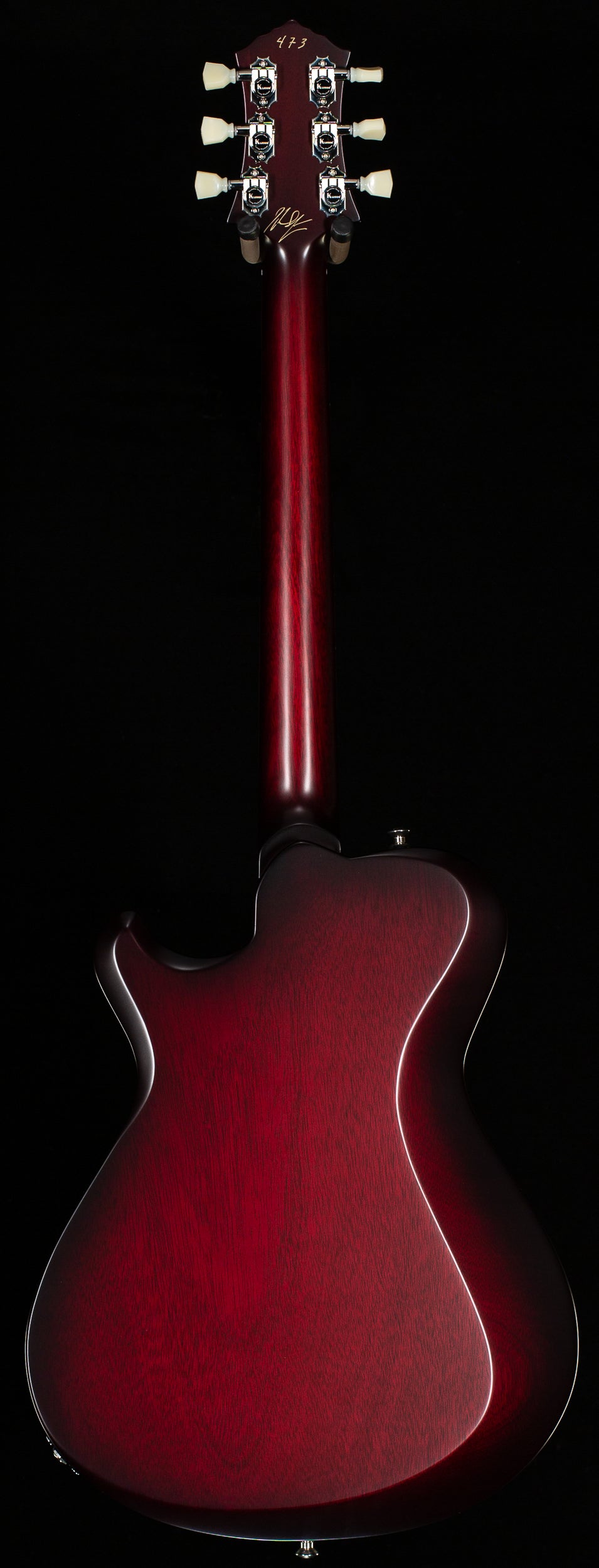 Knaggs Influence Chena Burgundy T2 Maple Top (473)