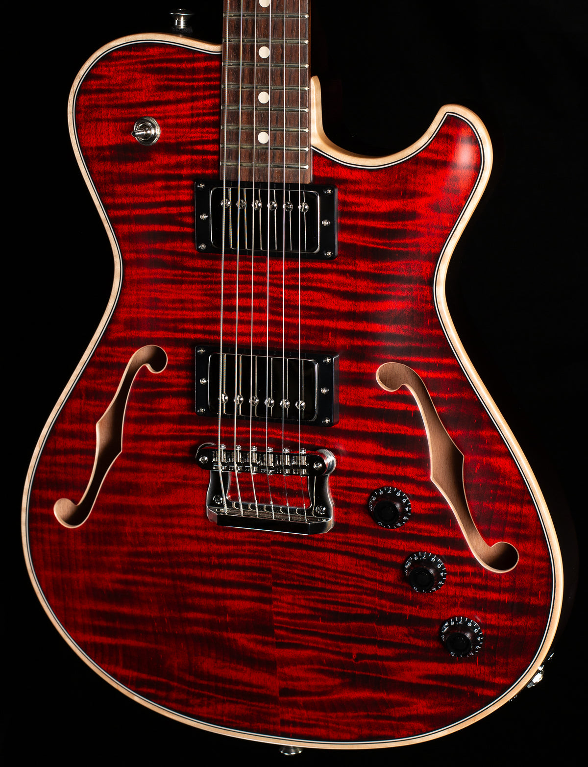 Knaggs Influence Chena Burgundy T2 Maple Top (473)