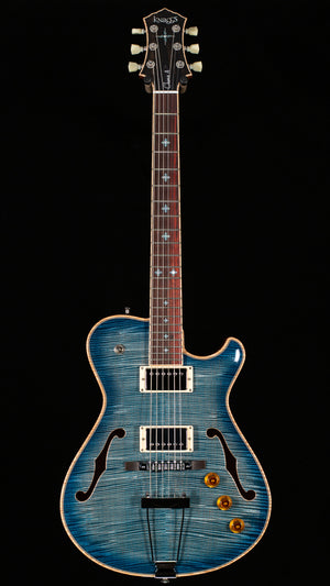 Knaggs Influence Chena A H2 TurquoiseBurst w/T1 Maple Top, Najavo Sun Package (489)