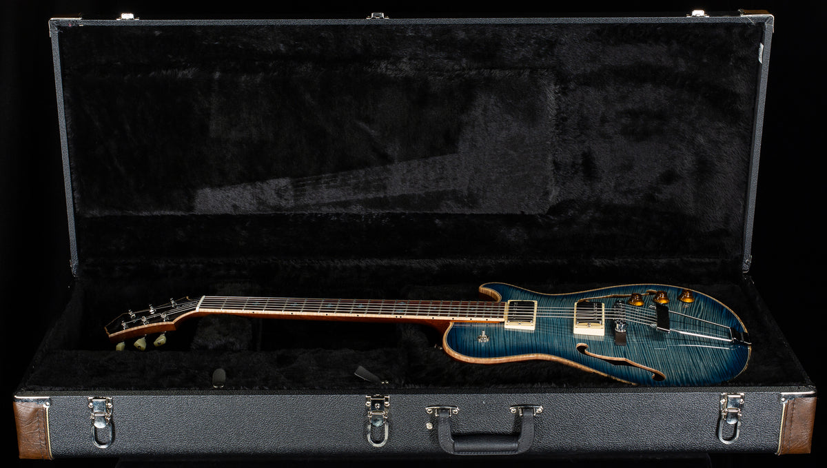 Knaggs Influence Chena A H2 TurquoiseBurst w/T1 Maple Top, Najavo Sun Package (489)