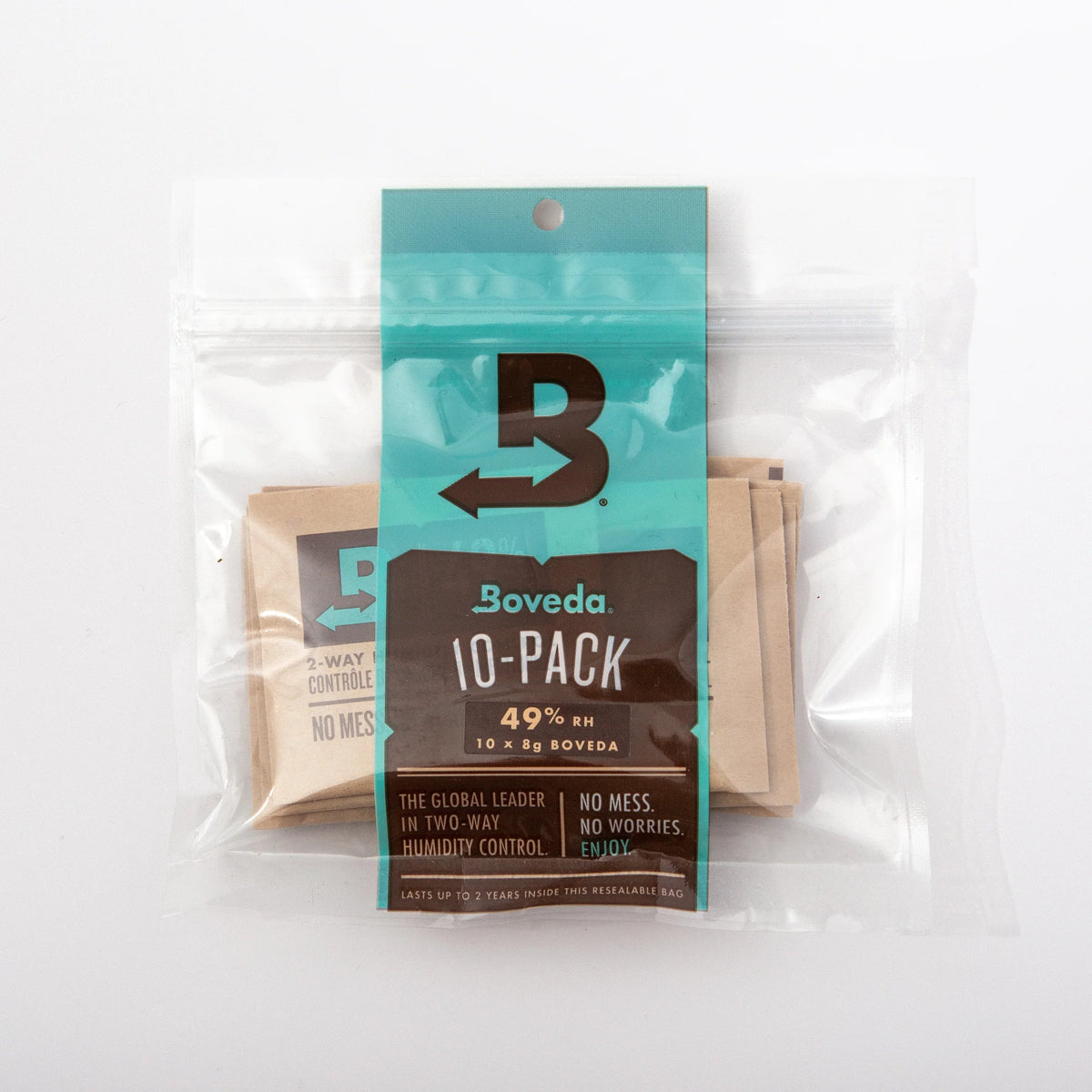 Boveda 49% RH Size 8 10-Pack