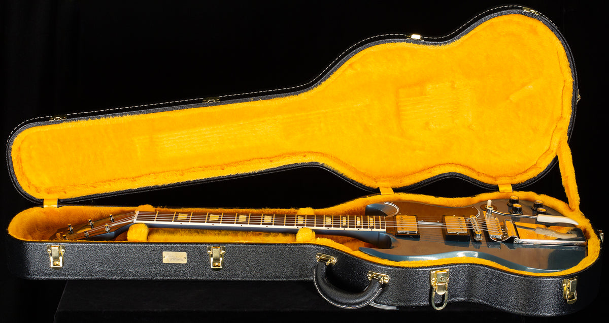 Gibson Custom Shop 1964 SG Standard Reissue Maestro Pelham Blue Ultra Light Aged Murphy Lab (264)