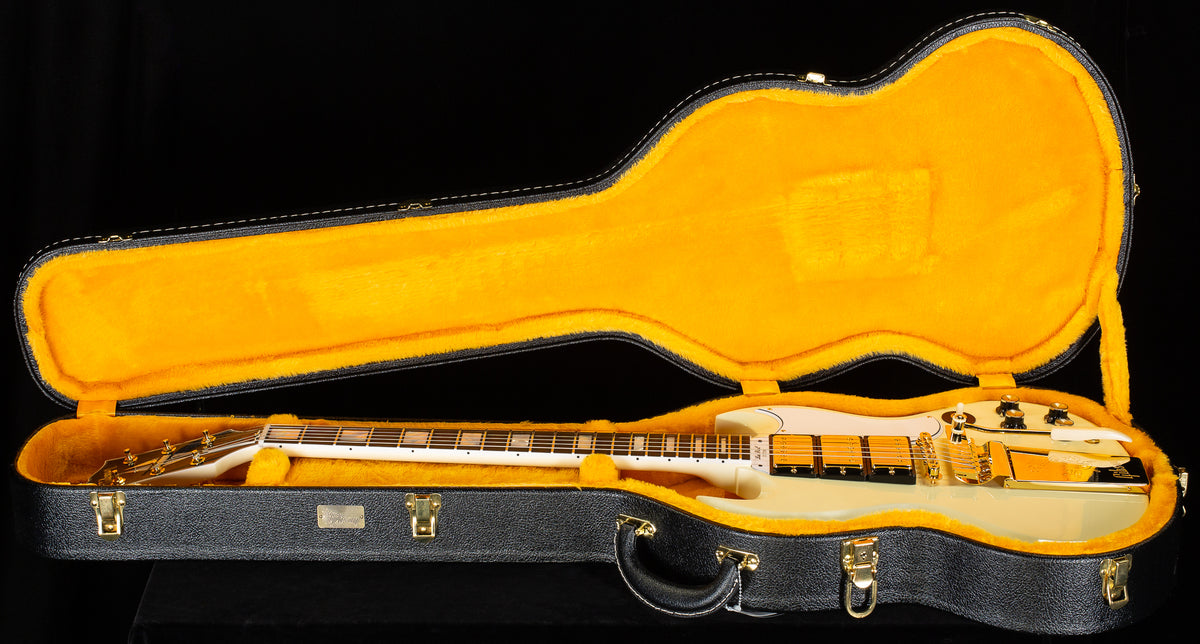 Gibson Custom Shop 1963 Les Paul SG Custom Reissue Maestro VOS Classic White (943)