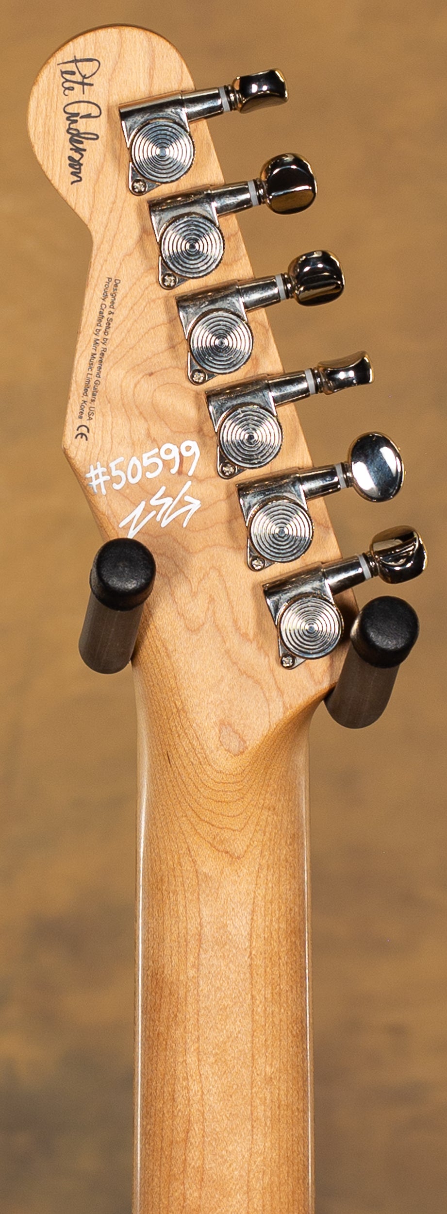 2022 Reverend Eastsider T E Gloss Pete Anderson Red Sparkle