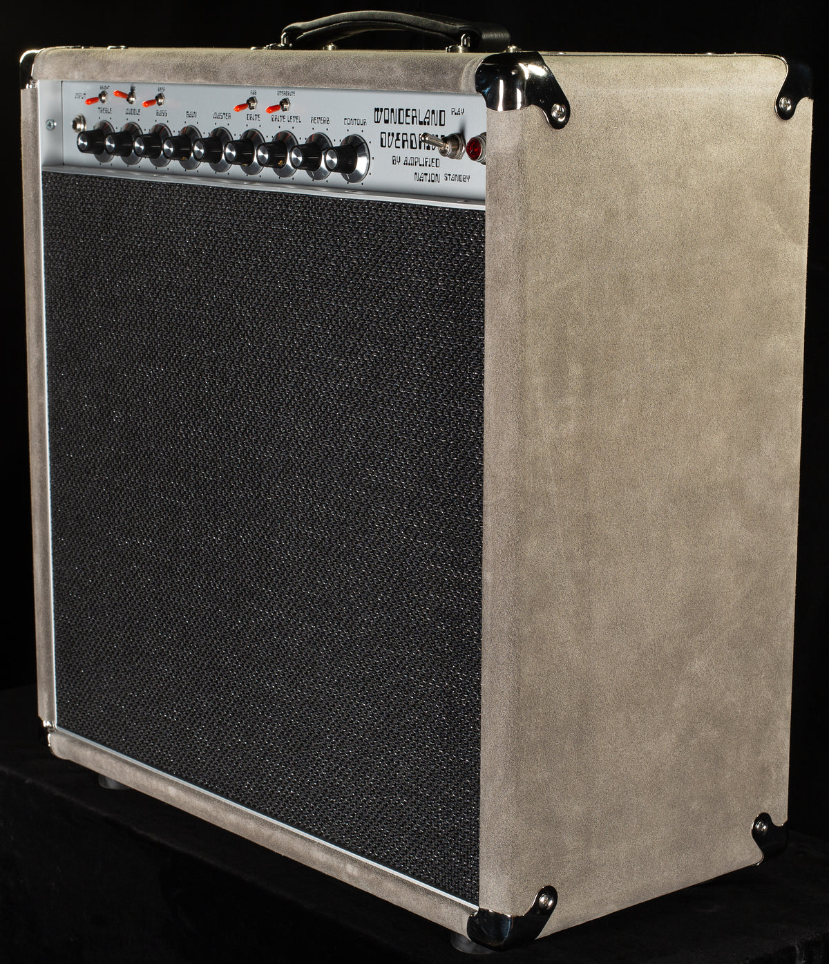 Amplified Nation Wonderland Overdrive 50w 1x12 Combo Silver Suede/Black Sparkle (526)
