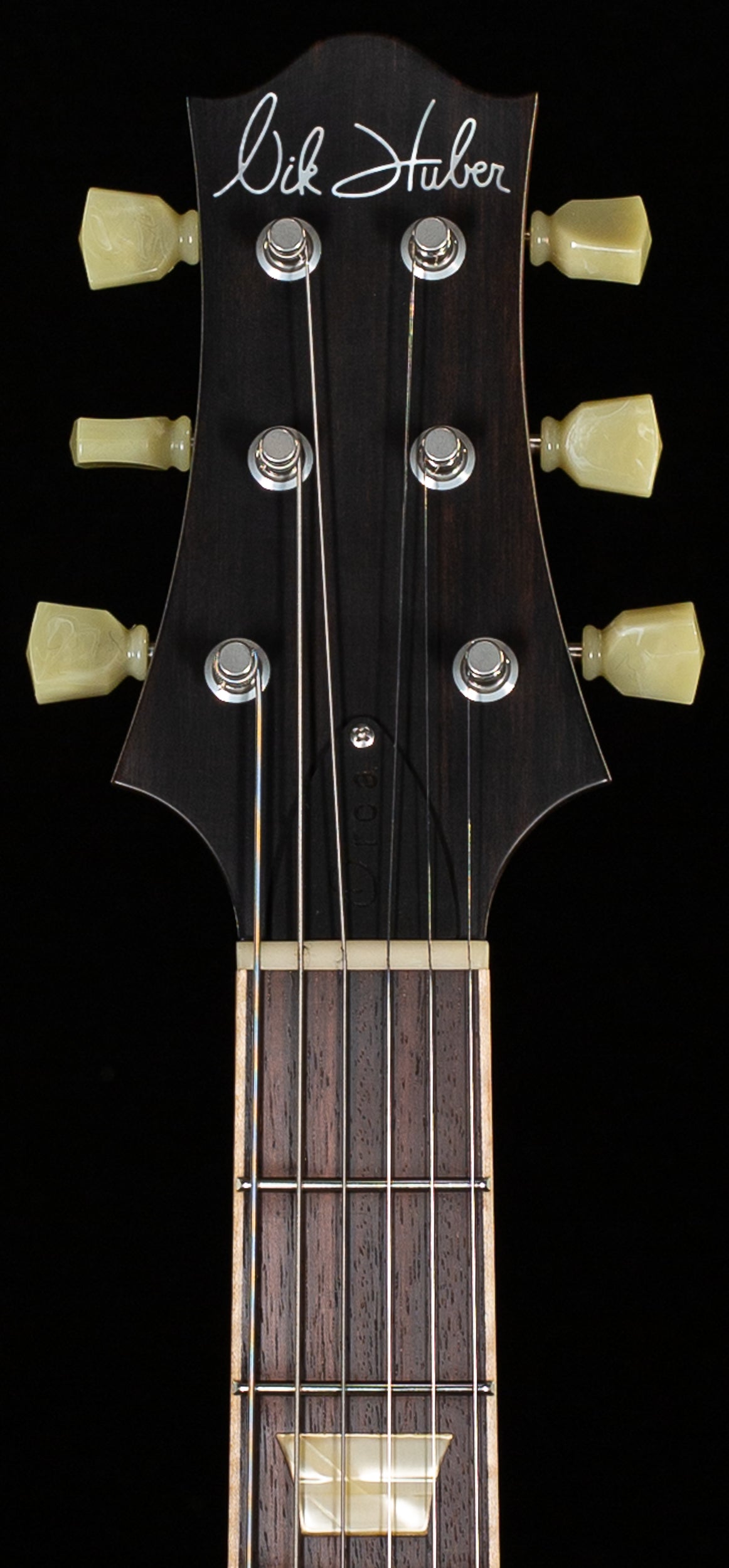 Nik Huber Orca Double Cut Curly Flame Maple Top Tobacco Burst Semi-Gloss (069)