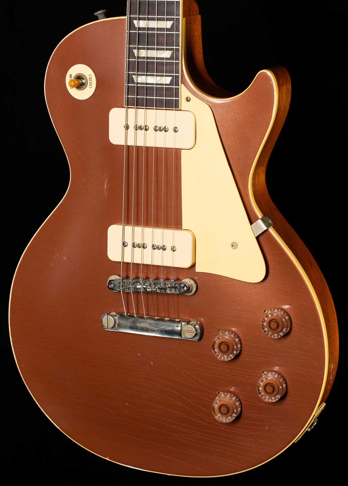 Gibson Custom Shop 1955 Les Paul Standard Copper Iridescent Murphy Lab Light Aged (070)