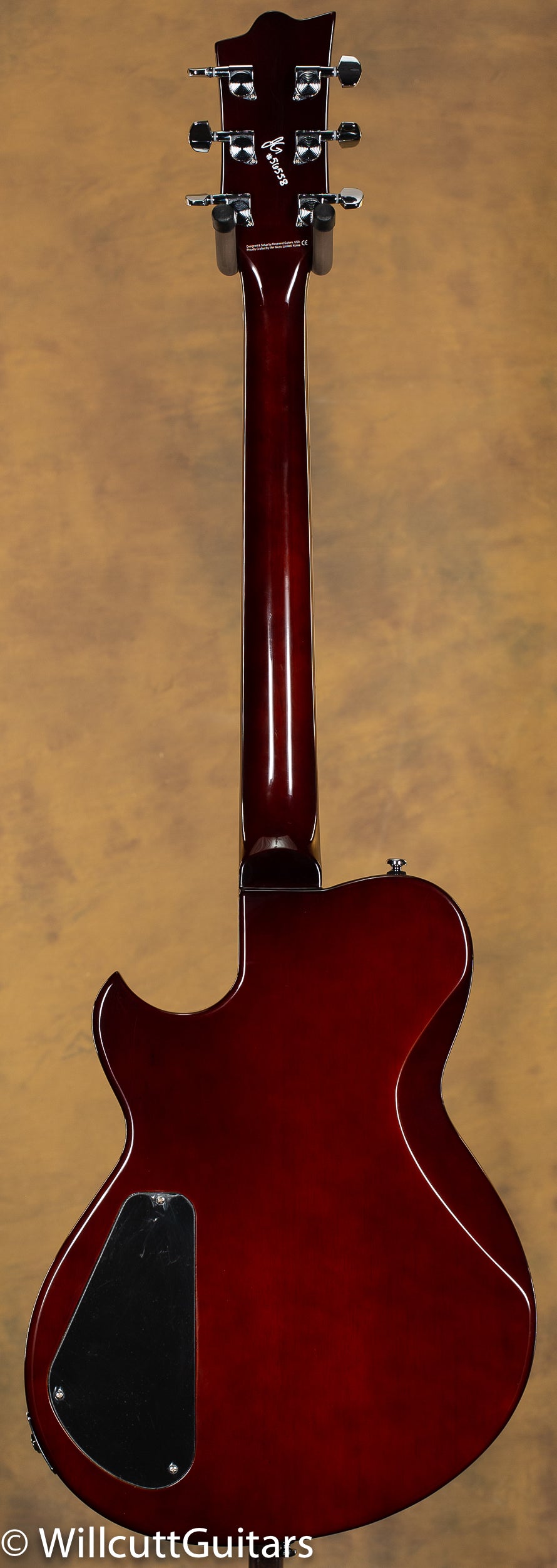 Reverend Roundhouse RA FM Flame Top Trans Blue