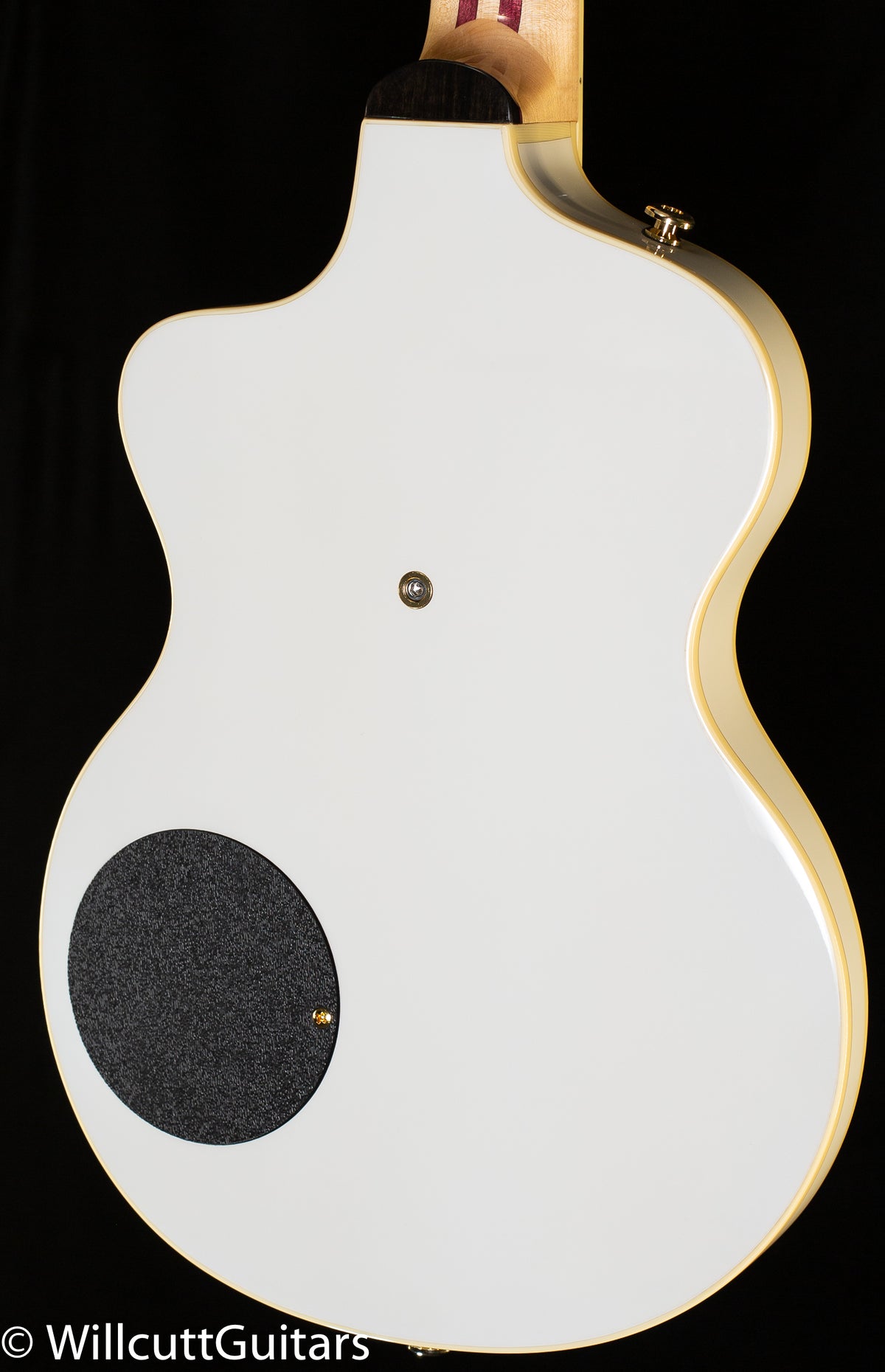 Rick Turner Model 1 Deluxe All White, Gold Hardware (664)