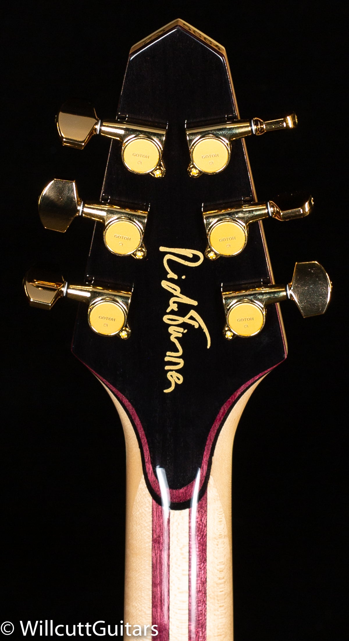 Rick Turner Model 1 Deluxe All White, Gold Hardware (664)