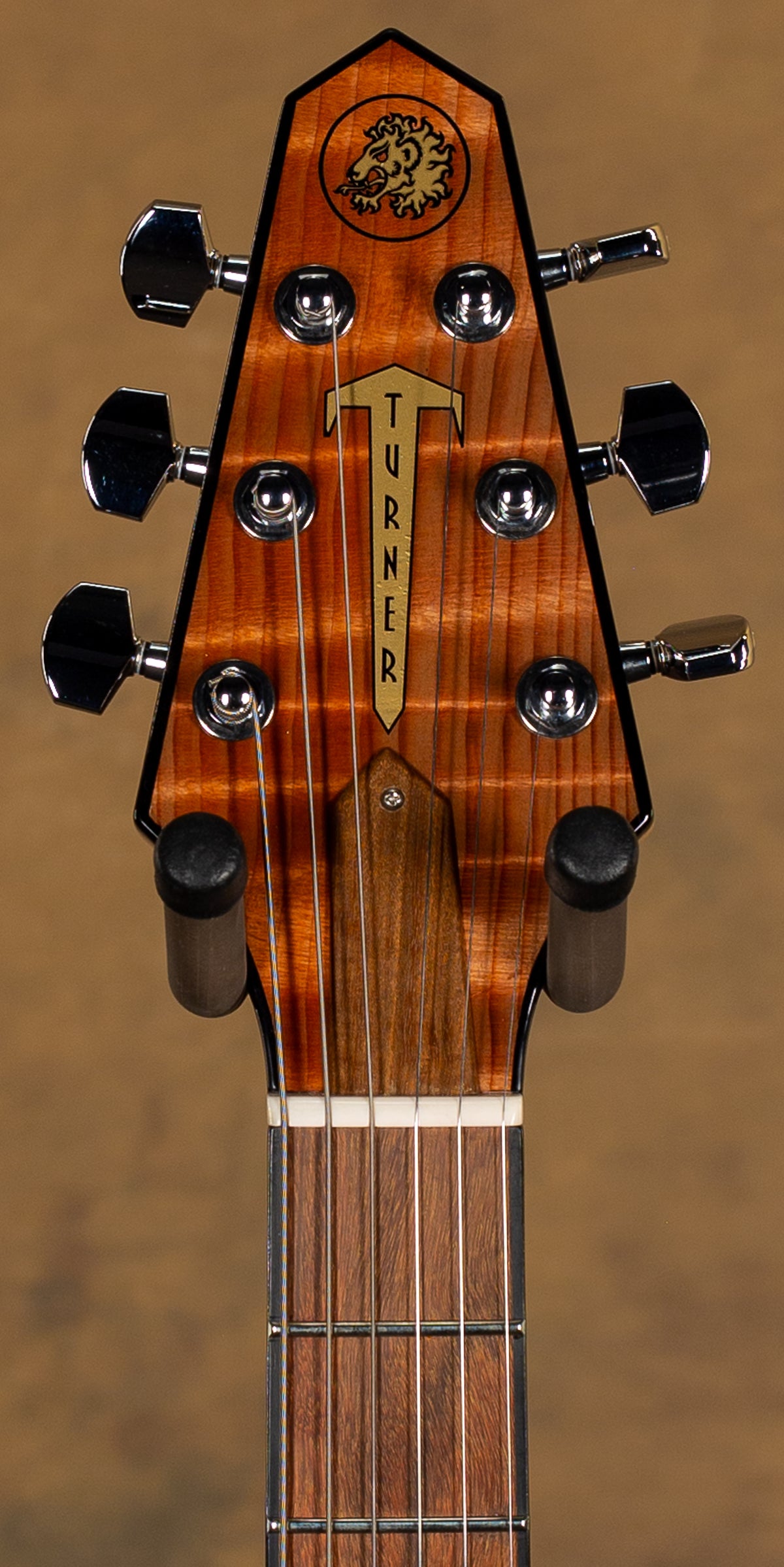Rick Turner Model 1 Deluxe Electric Guitar Curly Redwood