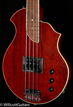 Rick Turner Model T Deluxe Bass, Zack Special 32" Scale Burgundy (807)