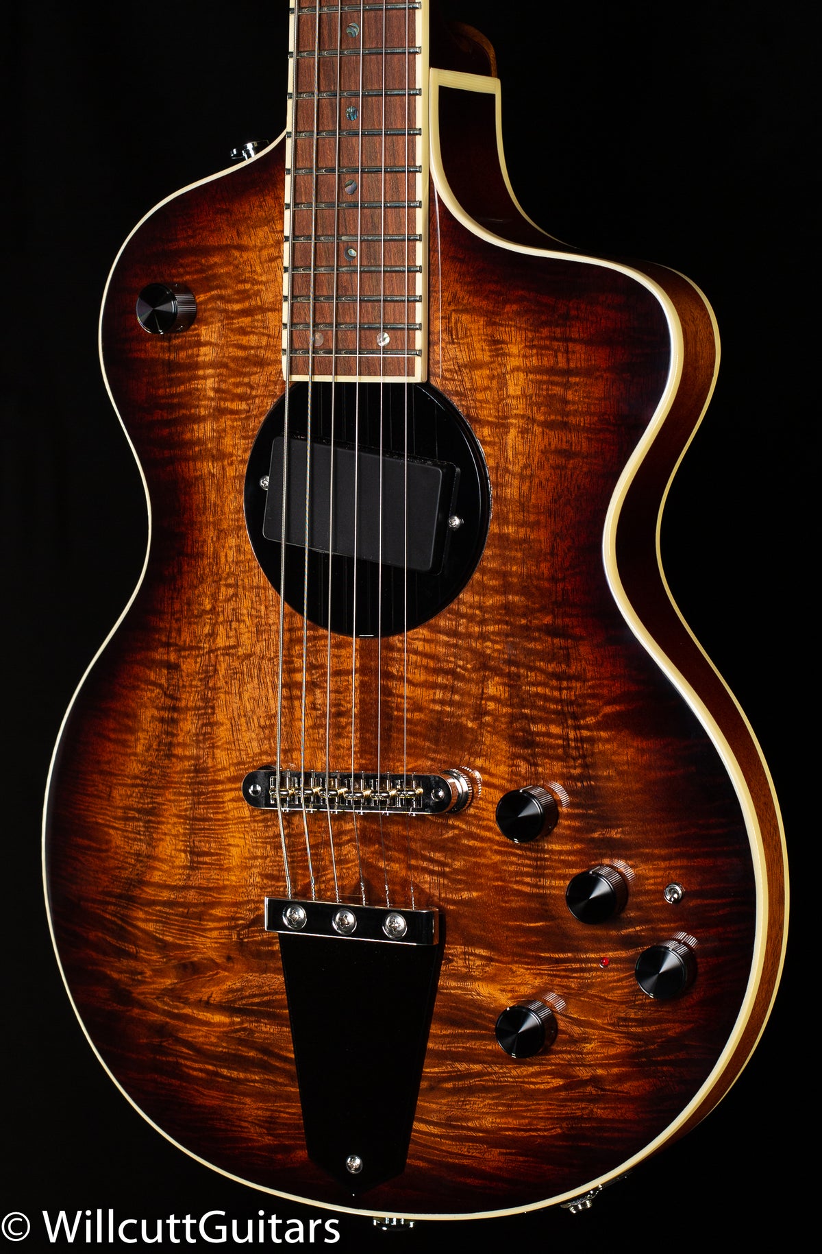 Rick Turner Model 1 Deluxe Figured Koa (851)