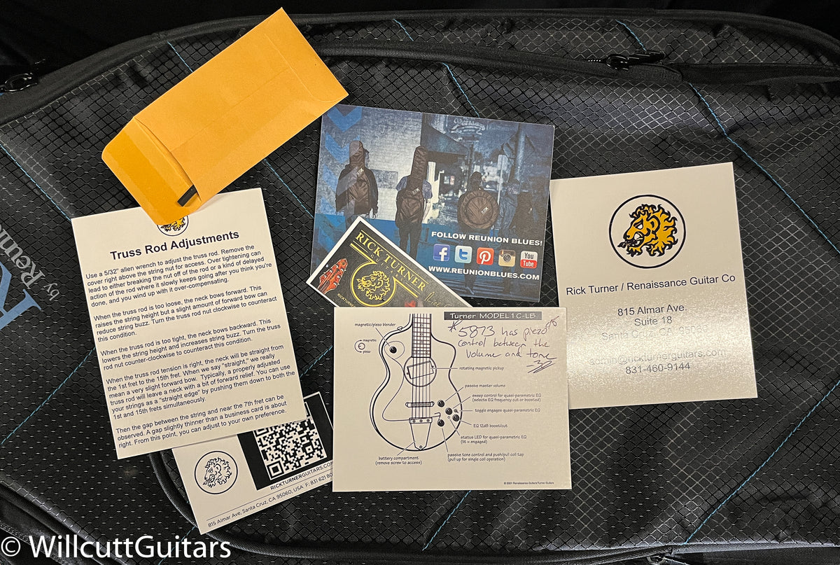 Rick Turner Model 1 Special BP Bass