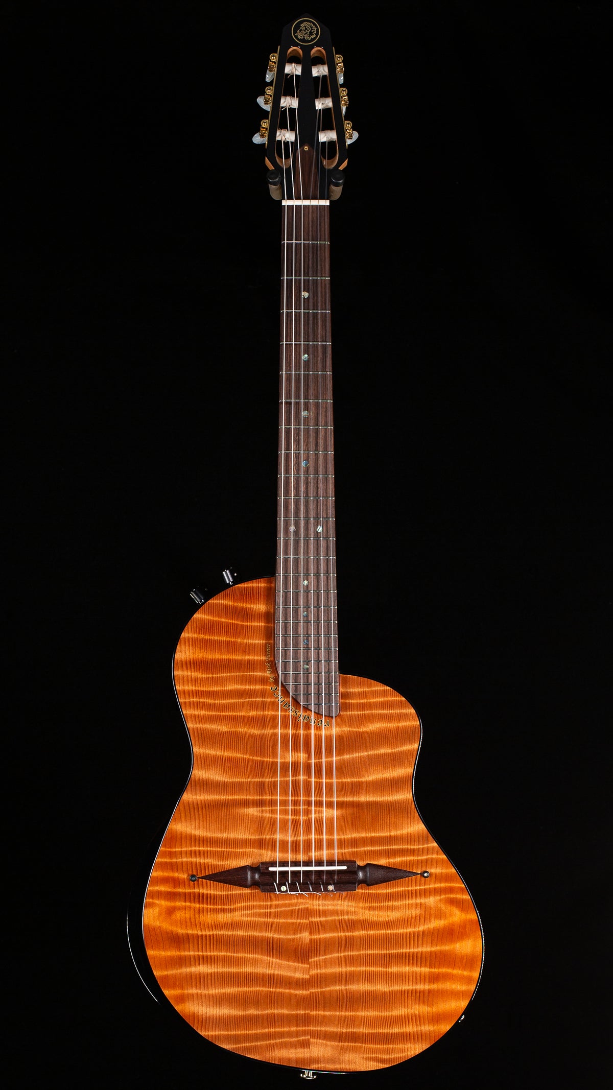 Rick Turner Renaissance RN6 Comfort Carve Flamed redwood top (887)