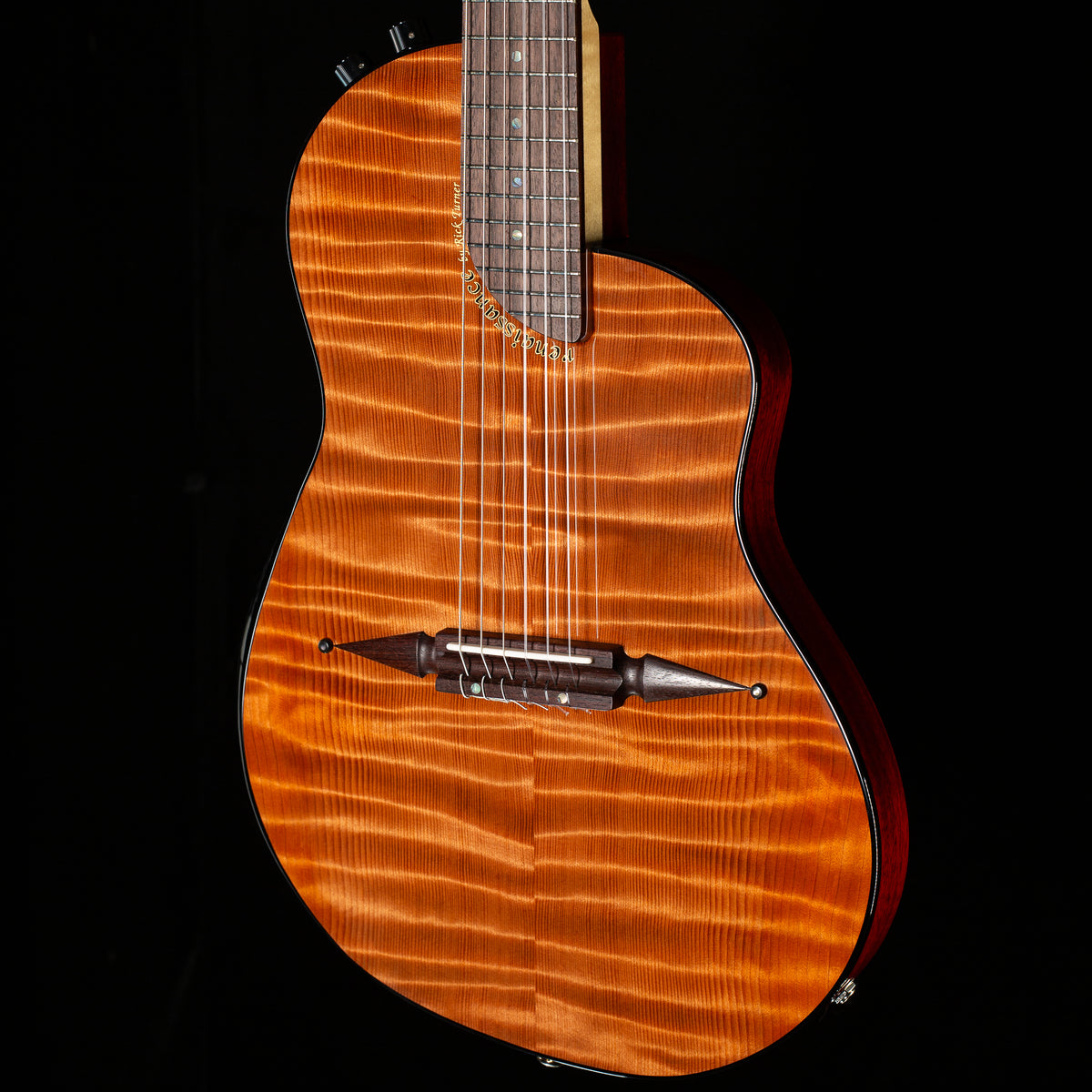 Rick Turner Renaissance RN6 Comfort Carve Flamed redwood top (887)