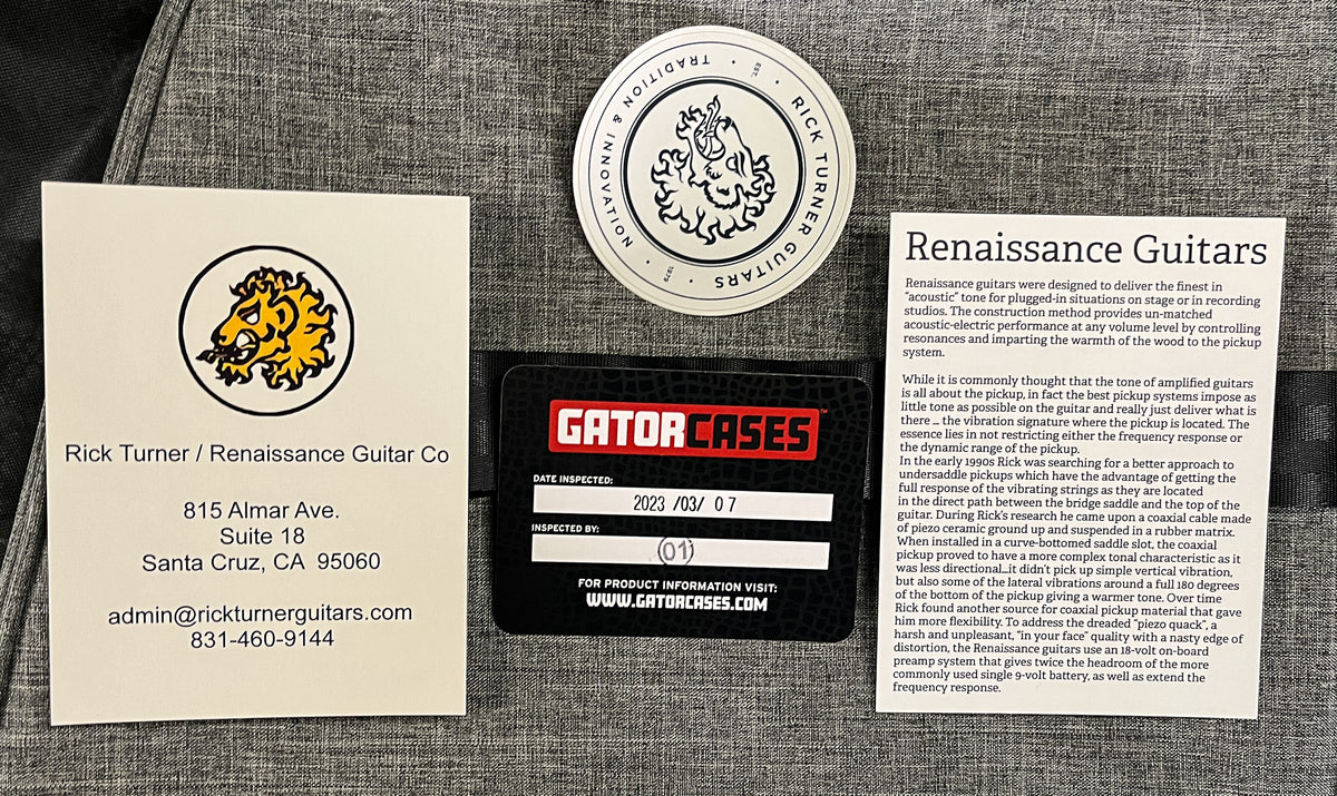 Rick Turner RB4 Standard 4-String Bass Purple Rain (927)