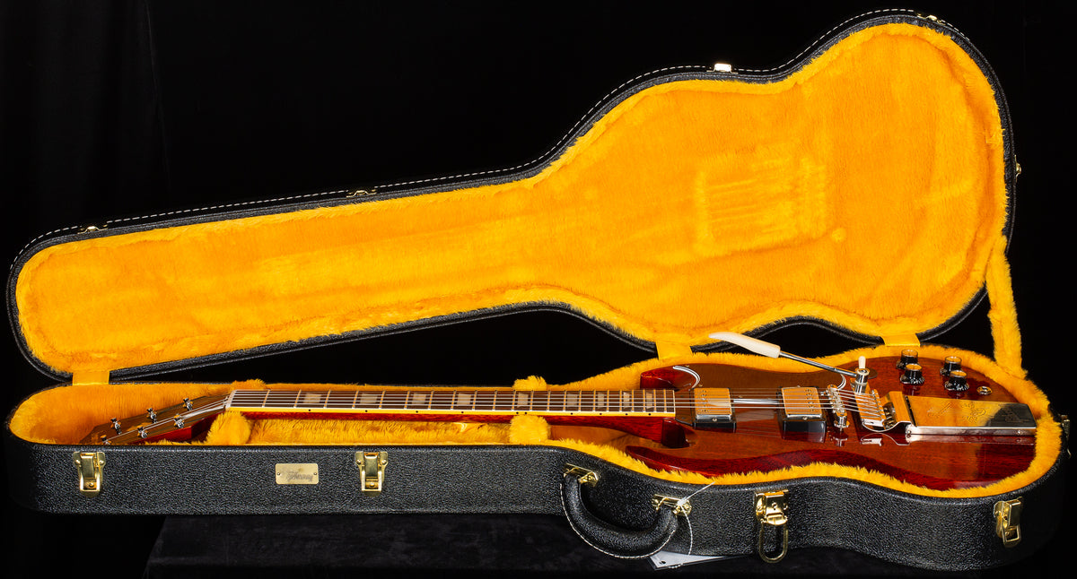 Gibson Custom Shop 1964 SG Standard Reissue Maestro Vibrola VOS Cherry Red (924)