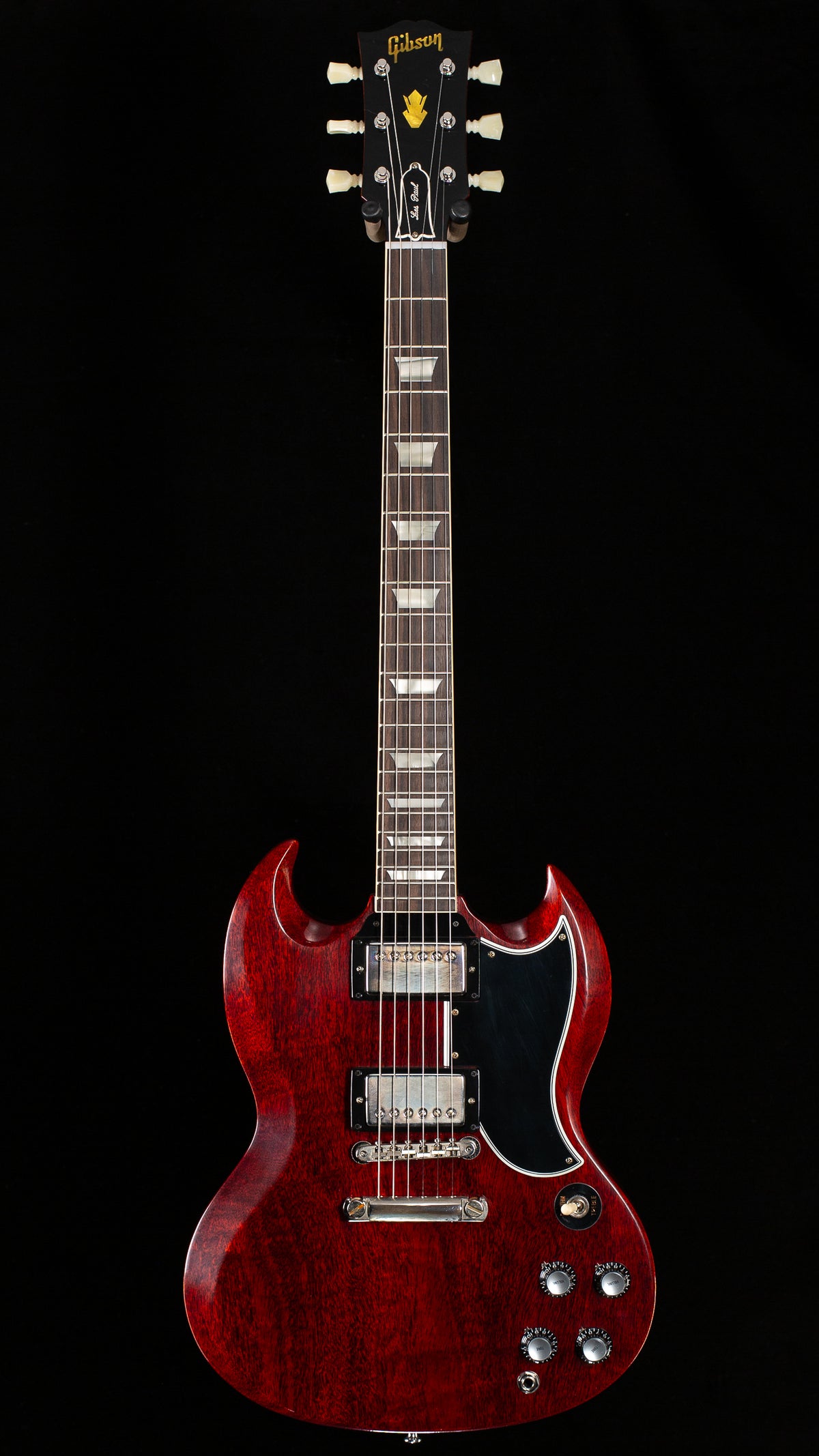 Gibson Custom Shop 1961 Les Paul SG Standard Reissue Stop-Bar VOS Cherry Red (381)