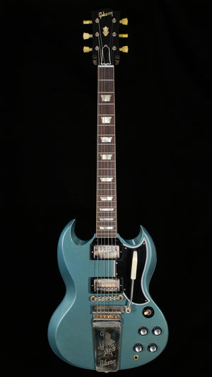 Gibson Custom Shop 1964 SG Standard Reissue Maestro Pelham Blue Ultra Light Aged Murphy Lab (054)