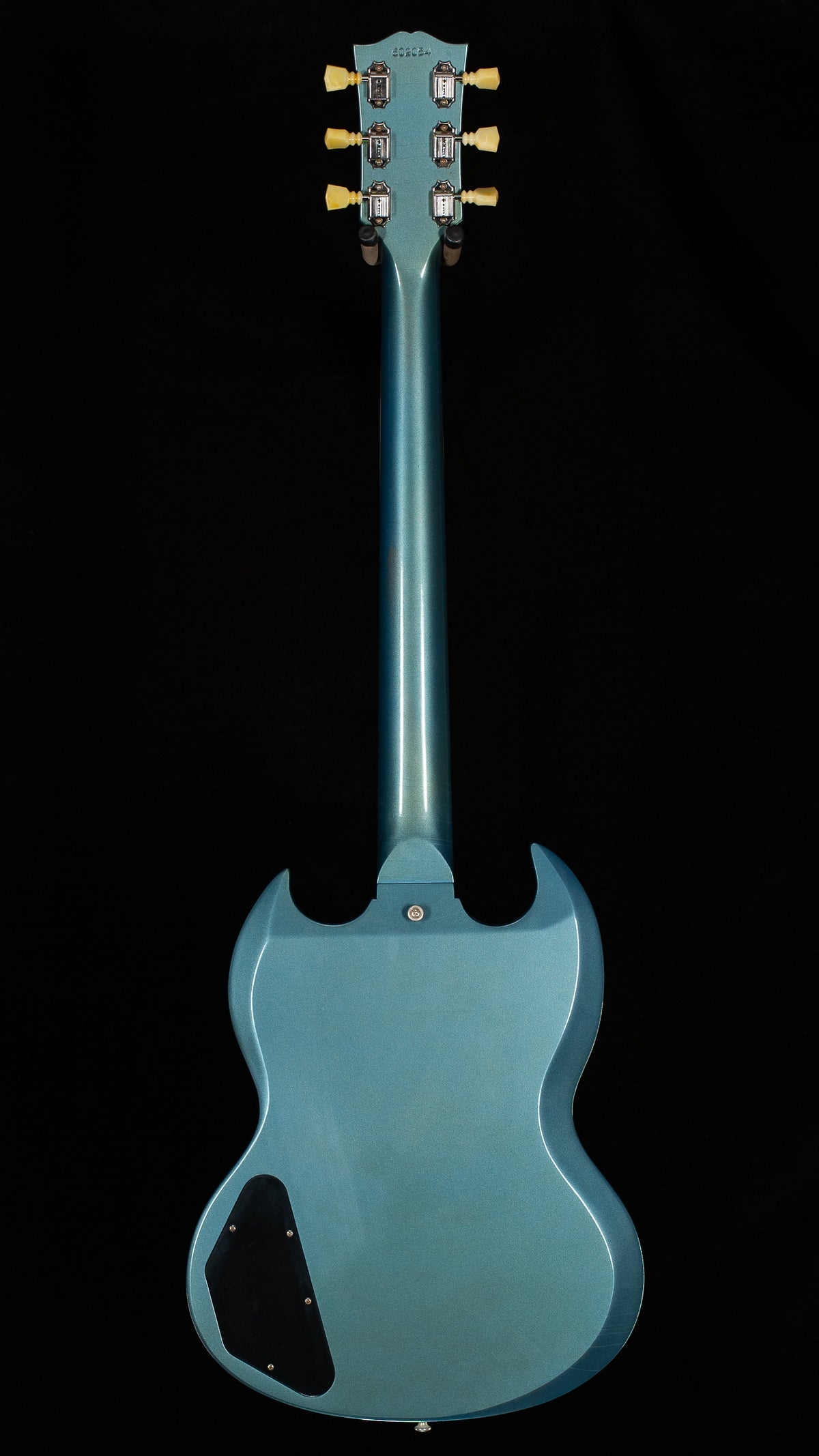 Gibson Custom Shop 1964 SG Standard Reissue Maestro Pelham Blue Ultra Light Aged Murphy Lab (054)