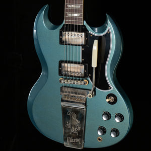 Gibson Custom Shop 1964 SG Standard Reissue Maestro Pelham Blue Ultra Light Aged Murphy Lab (054)