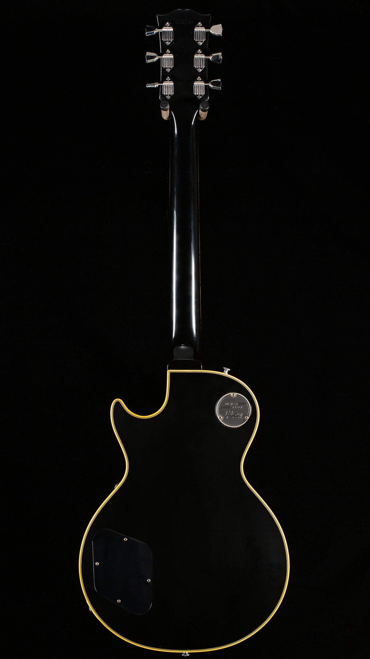 Gibson Custom Shop Willcutt Cavern Collection 1968 Les Paul Custom Standard Ebony VOS Chambered (008)