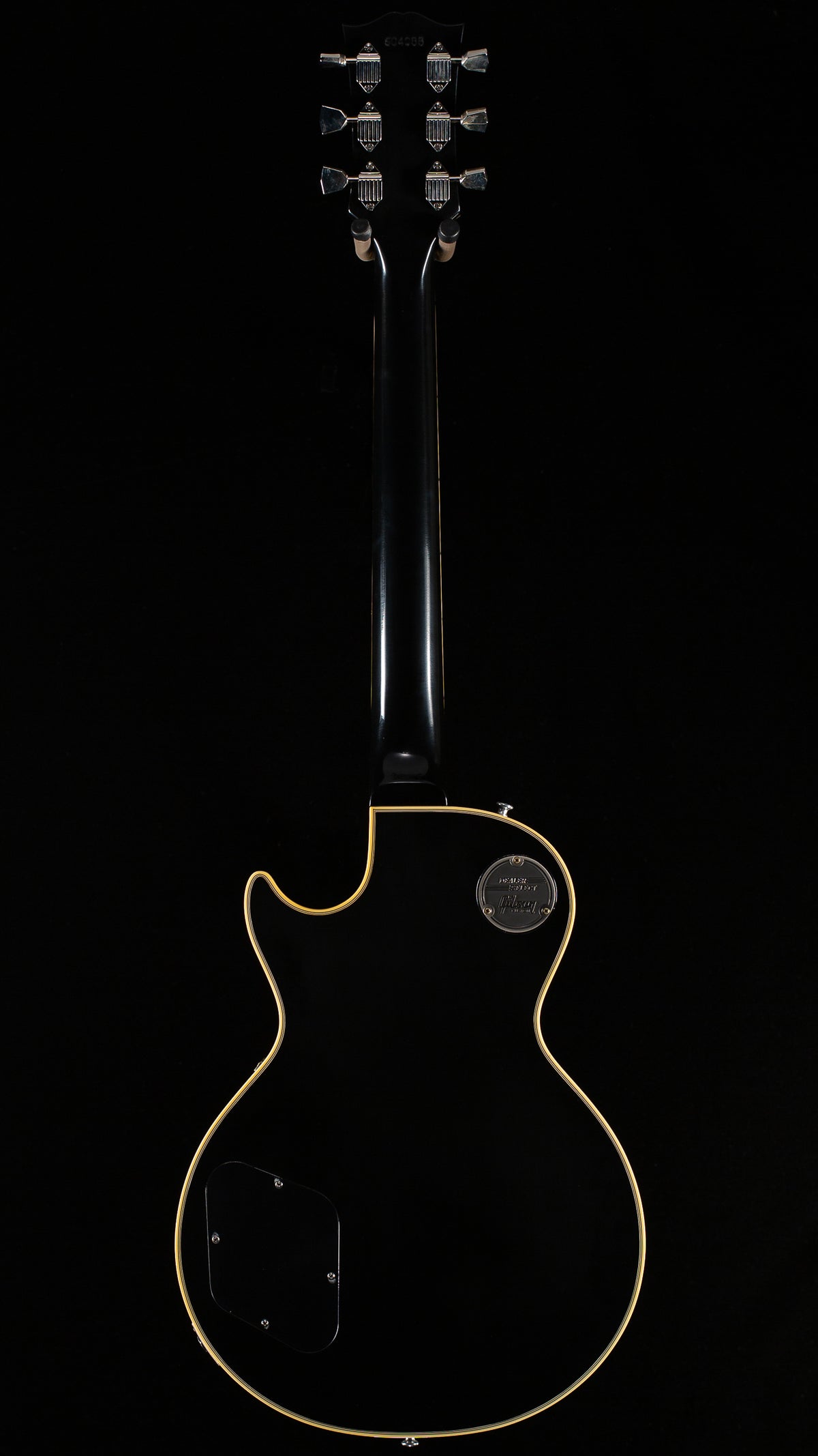 Gibson Custom Shop Willcutt Cavern Collection 1968 Les Paul Custom Standard Ebony VOS Chambered (088)