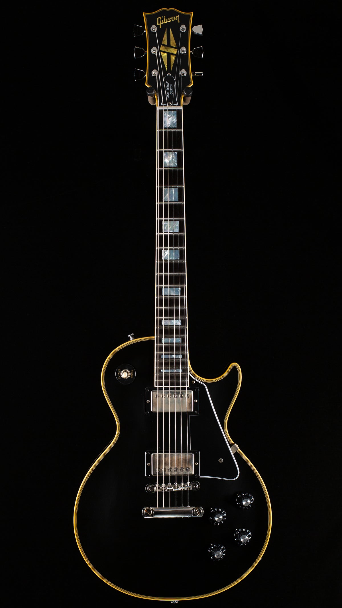 Gibson Custom Shop Willcutt Cavern Collection 1968 Les Paul Custom Standard Ebony VOS Chambered (508)