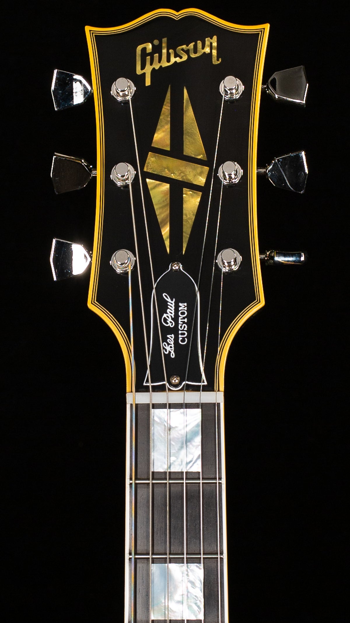 Gibson Custom Shop Willcutt Cavern Collection 1968 Les Paul Custom Standard Ebony VOS Chambered (508)