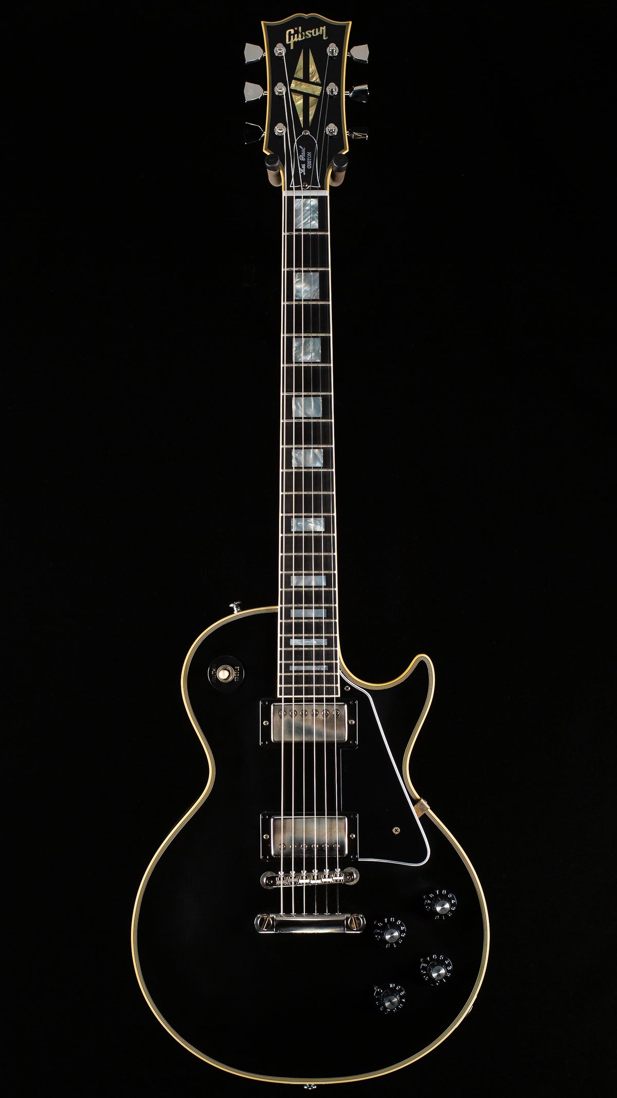 Gibson Custom Shop Willcutt Cavern Collection 1968 Les Paul Custom Standard Ebony VOS Chambered (978)