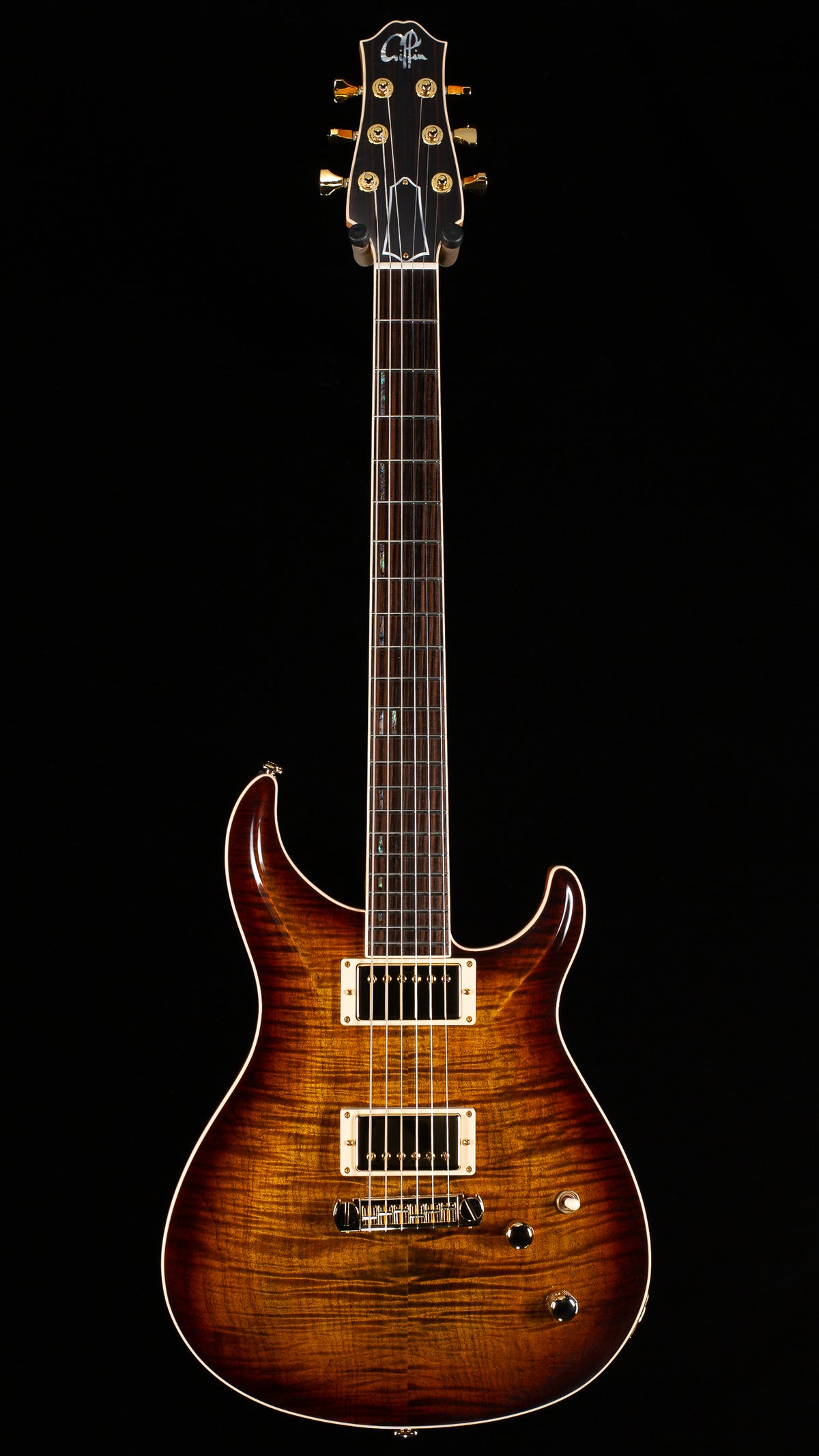 Giffin Standard Sunburst Flame Maple top (280)
