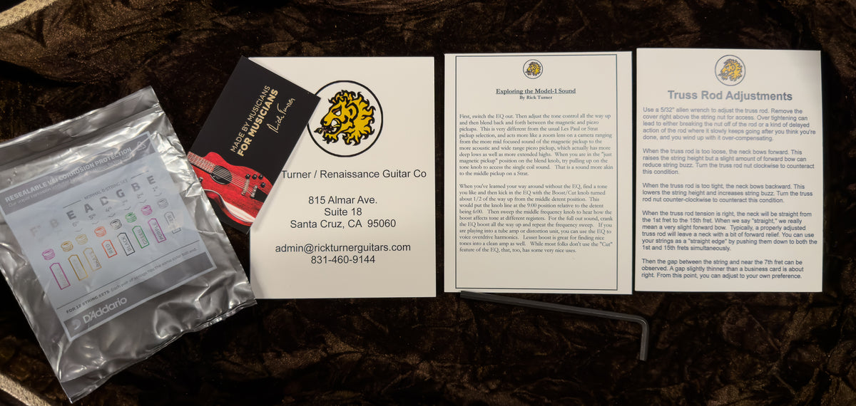 Rick Turner Model One Vintage Reissue #3 (083)