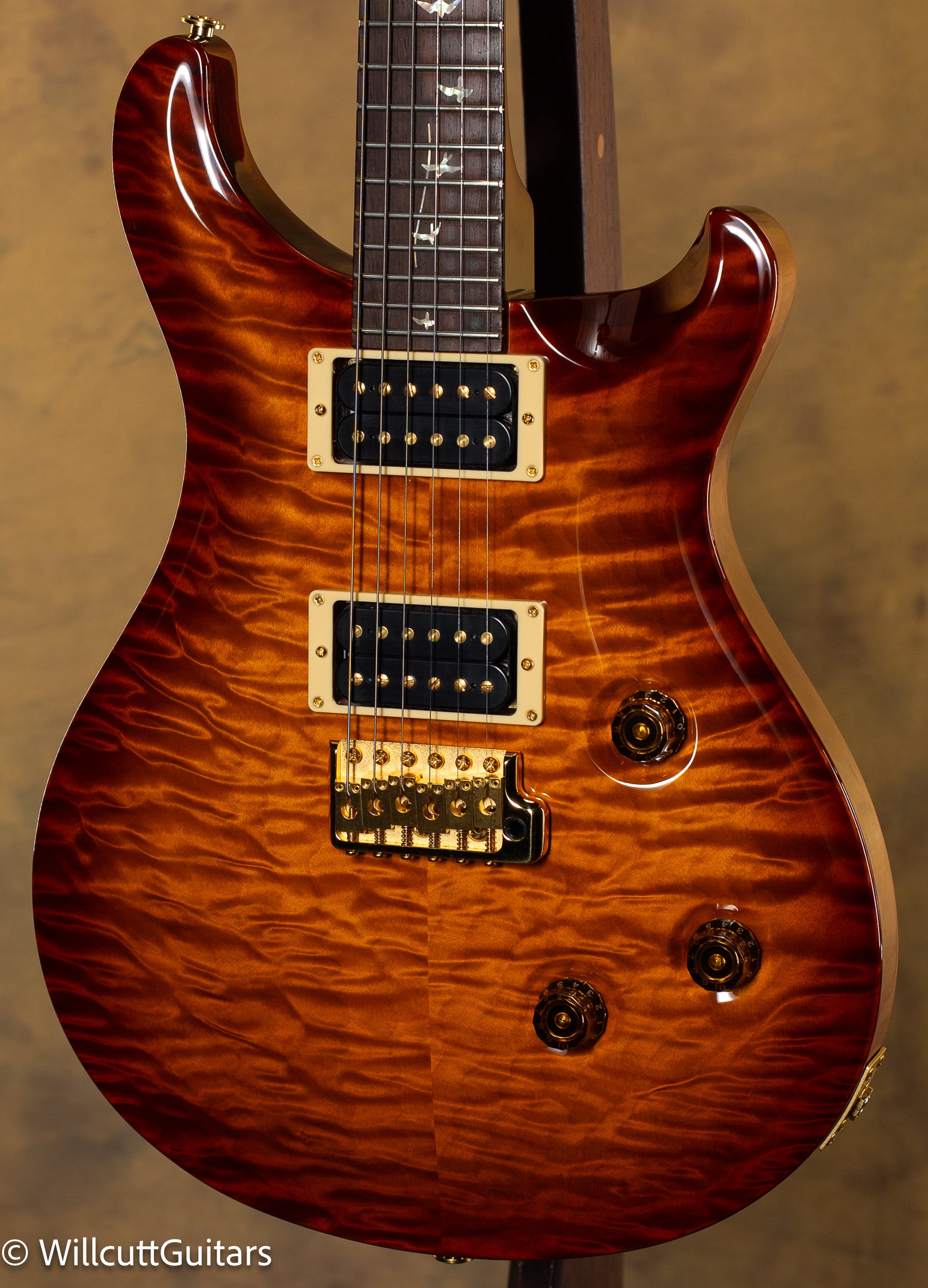 PRS Custom 24 10-Top Electric Guitar with Pattern Thin Neck