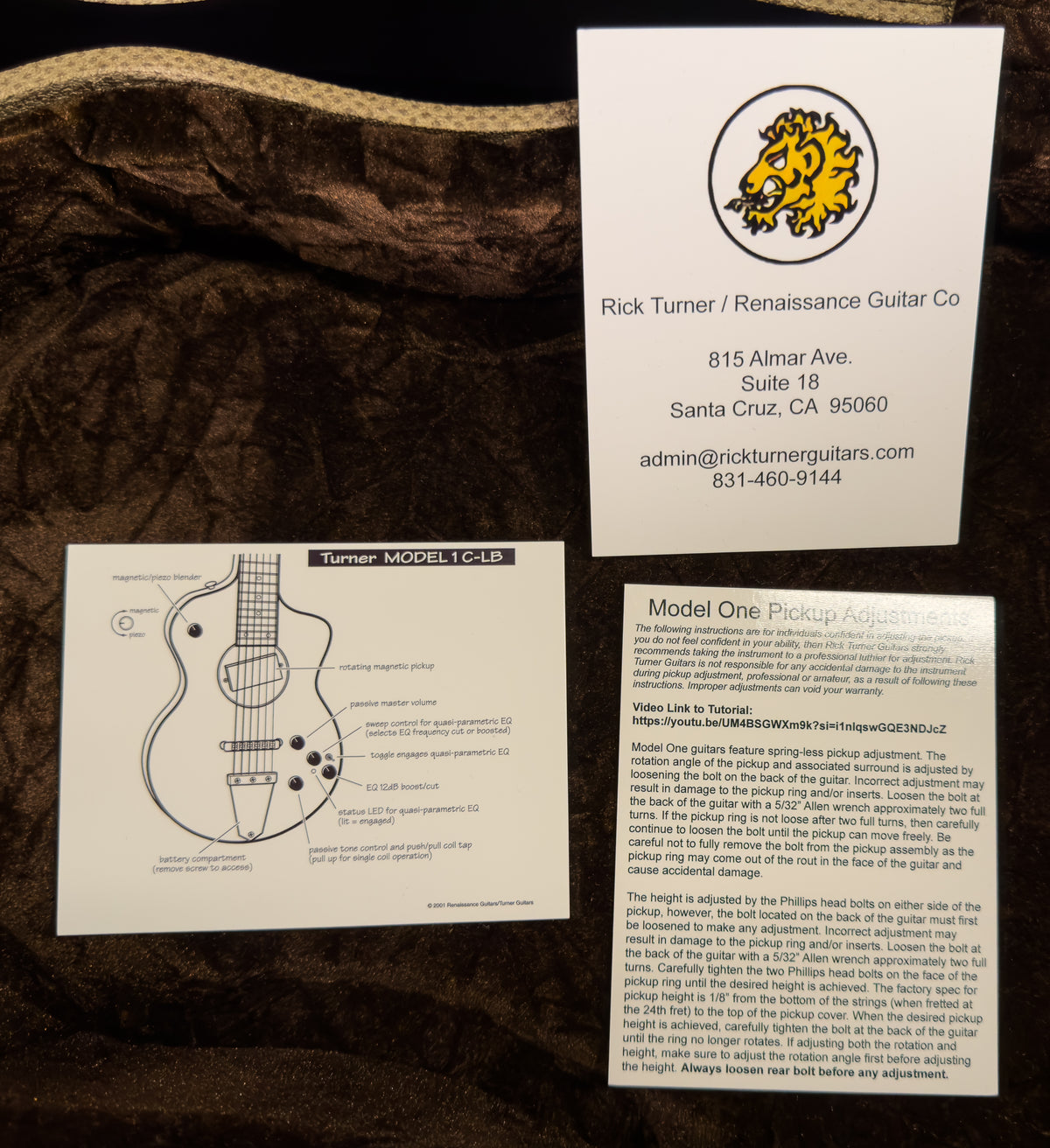 Rick Turner Model One Featherweight VR-3 C (131)