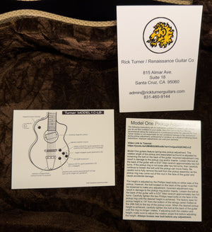 Rick Turner Model One Featherweight VR-3 C (131)