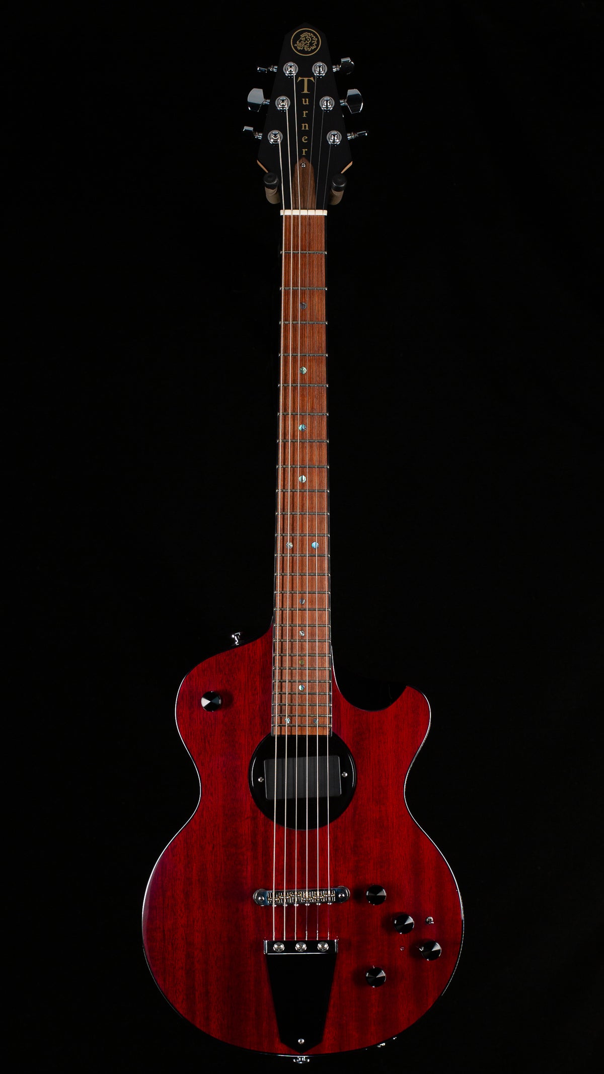 Rick Turner Model 1 Deluxe Electric Guitar Burgundy (197)