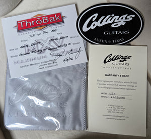 Collings 620 Custonm Finish Caramel Throbaks (051)