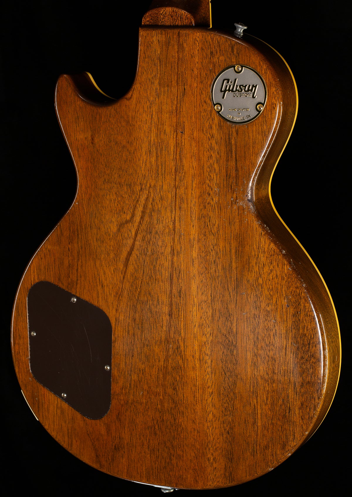 Gibson Custom Shop Dealer Select 1956 Les Paul Standard Bigsby Ebony Murphy Lab Light Aged (031)