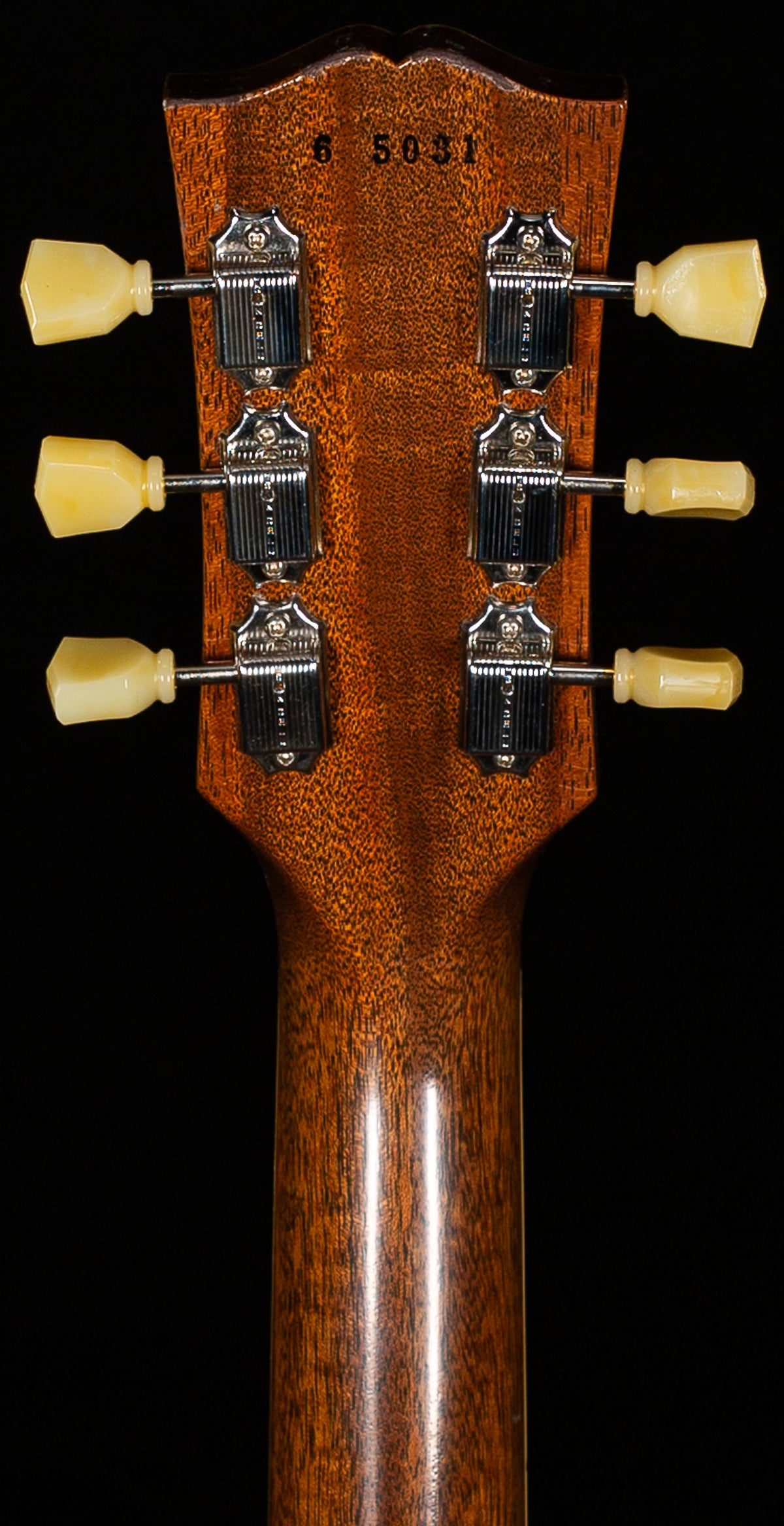 Gibson Custom Shop Dealer Select 1956 Les Paul Standard Bigsby Ebony Murphy Lab Light Aged (031)