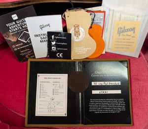 Gibson Custom Shop Willcutt Exclusive 1956 Les Paul Standard V3 Neck Gold Top Lightweight VOS M2M (451)