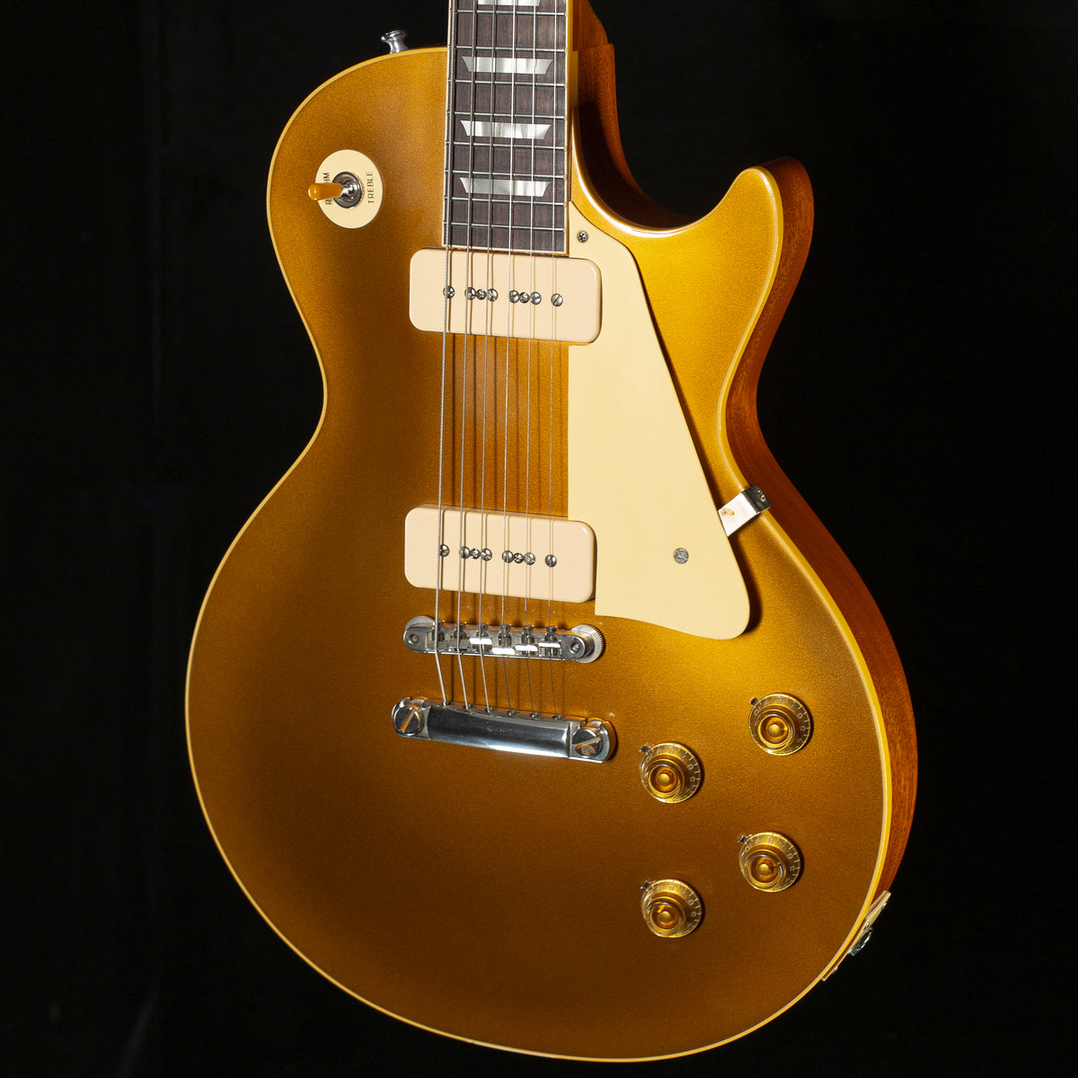 Gibson Custom Shop Willcutt Exclusive 1956 Les Paul Standard V2 Neck Gold Top Lightweight VOS  (035)