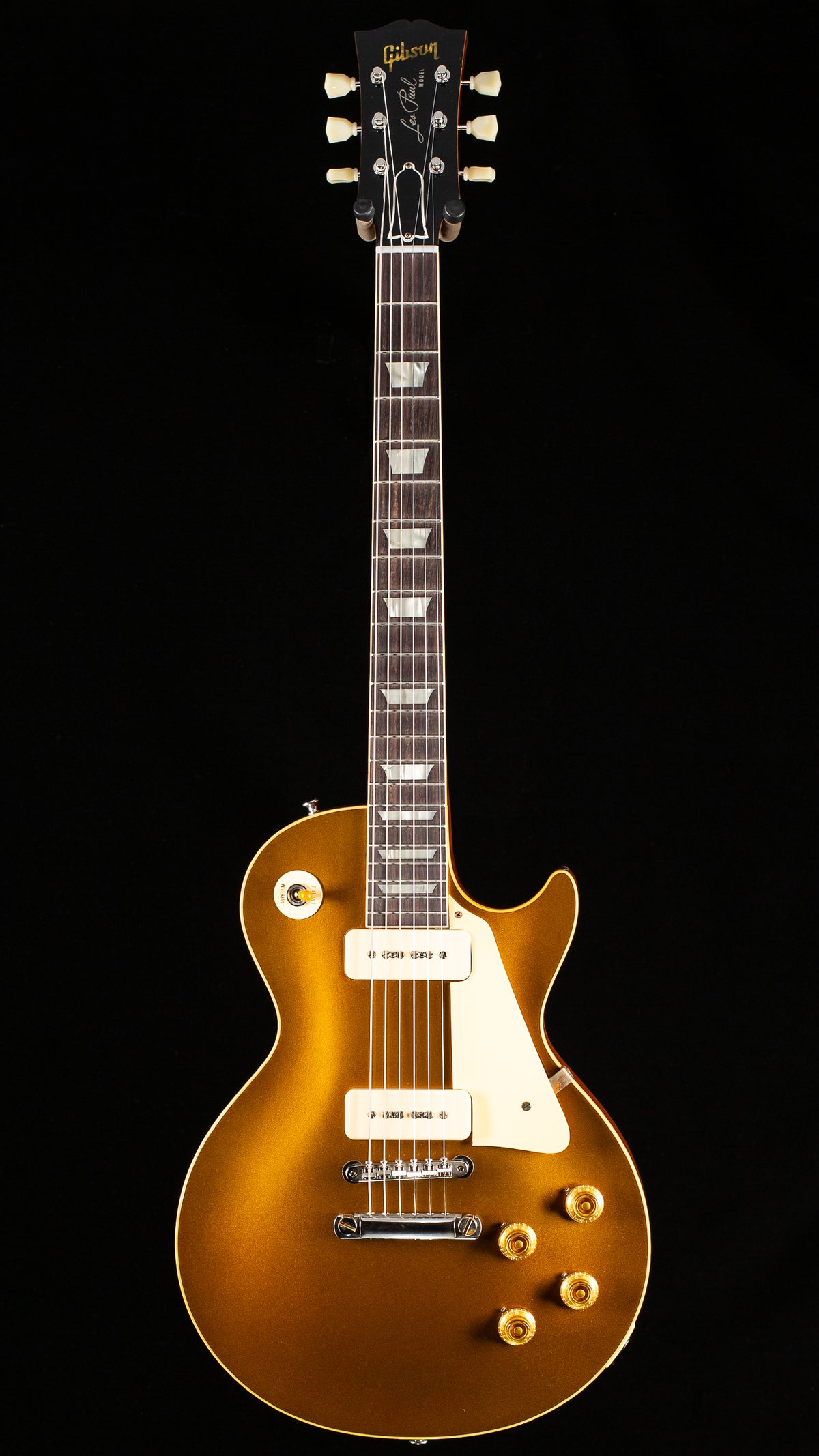 Gibson Custom Shop Willcutt Cavern Collection 1956 Les Paul Standard VOS Goldtop Chambered (052)