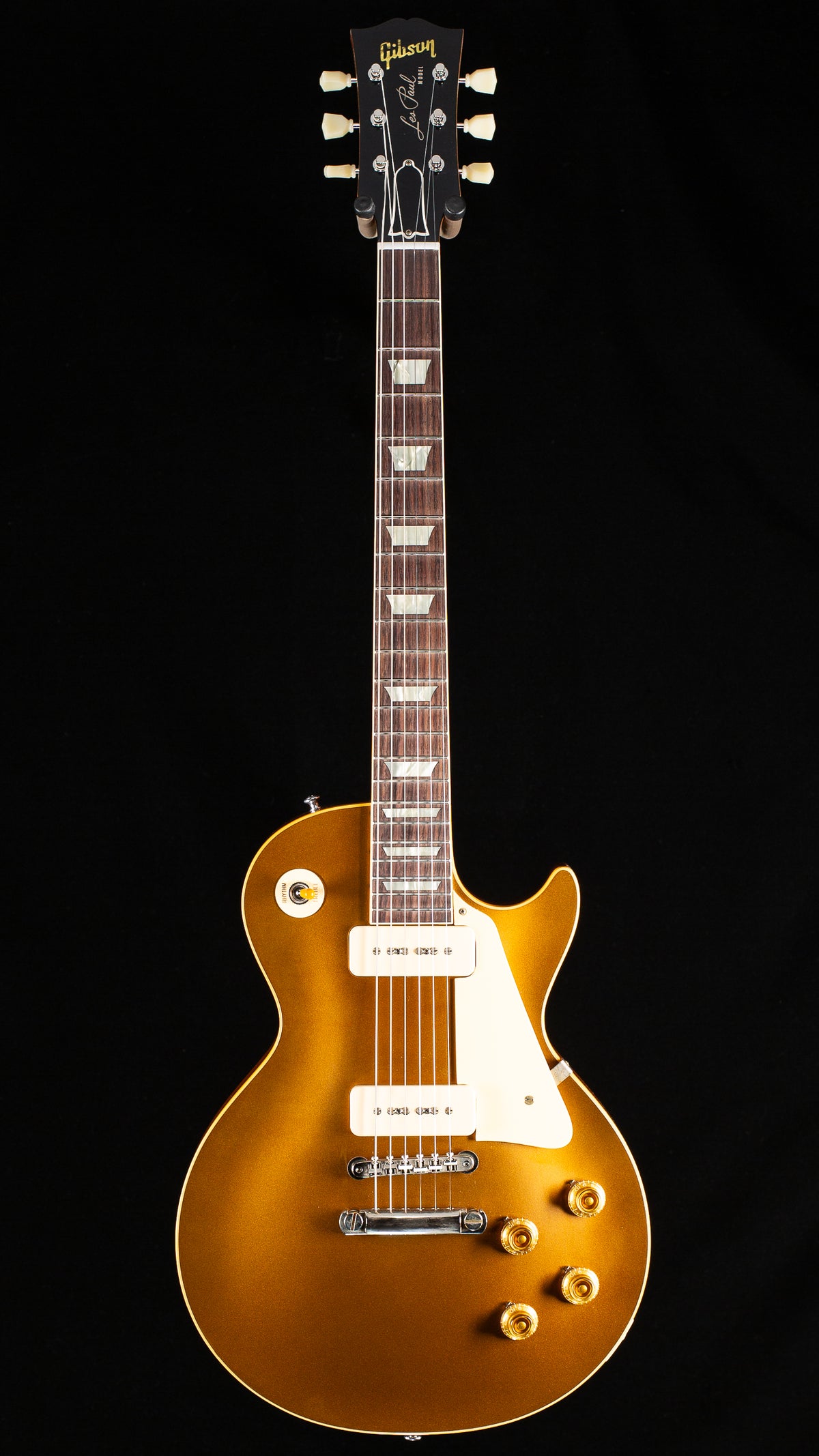 Gibson Custom Shop Willcutt Cavern Collection 1956 Les Paul Standard VOS Goldtop Chambered (061)