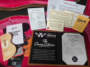 Gibson Custom Shop Willcutt Cavern Collection 1956 Les Paul Standard VOS Goldtop Chambered (061)