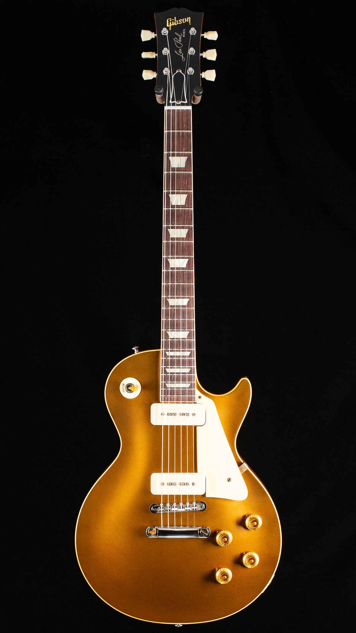 Gibson Custom Shop Willcutt Cavern Collection 1956 Les Paul Standard VOS Goldtop Chambered (062)
