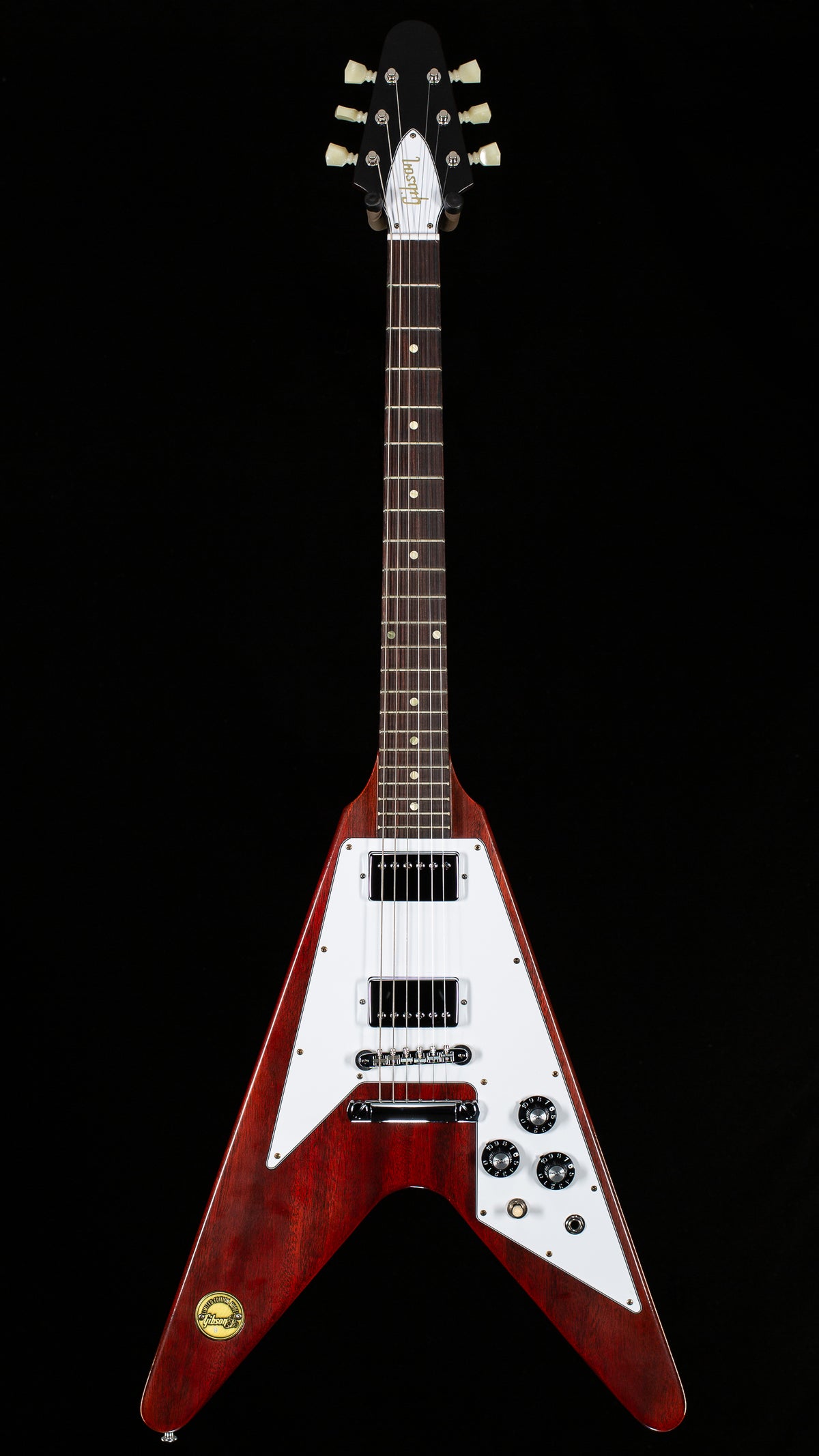 Gibson Custom Shop 1971 Medallion Flying V Reissue Medallion Cherry VOS (009)